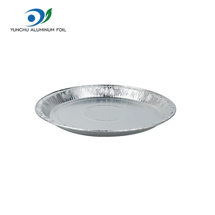 10 inç Pizza Pan Gümüş Alüminyum Folyo Kaplar