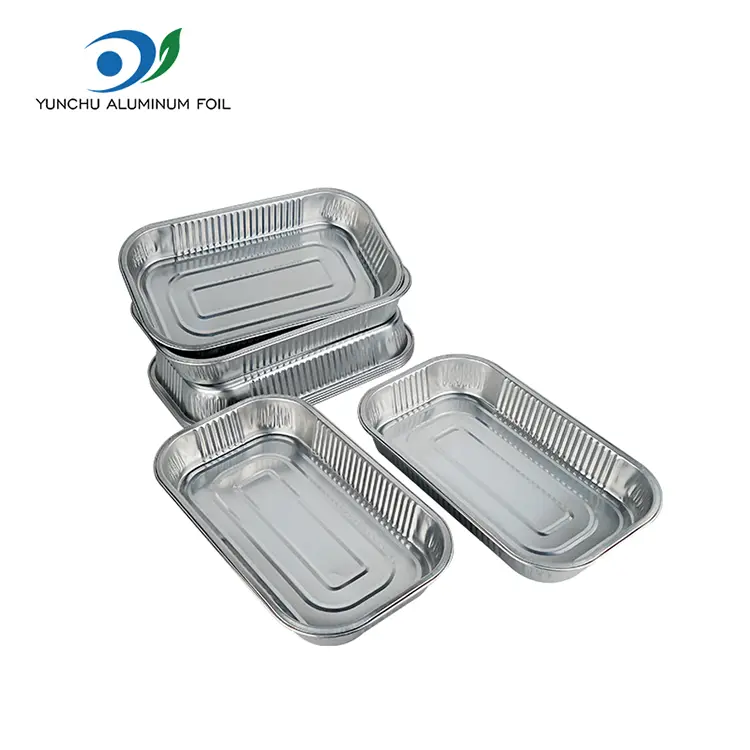 Tek Kullanımlık Tahil Yemek Kutuları Alüminyum Folyo Kaplar