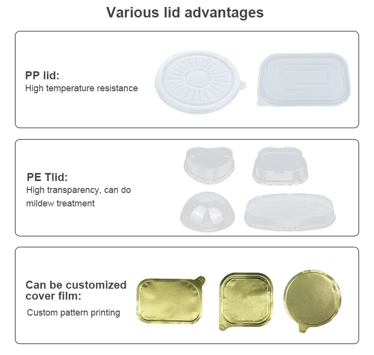 Disposable baking rounds Aluminum Foil Containers