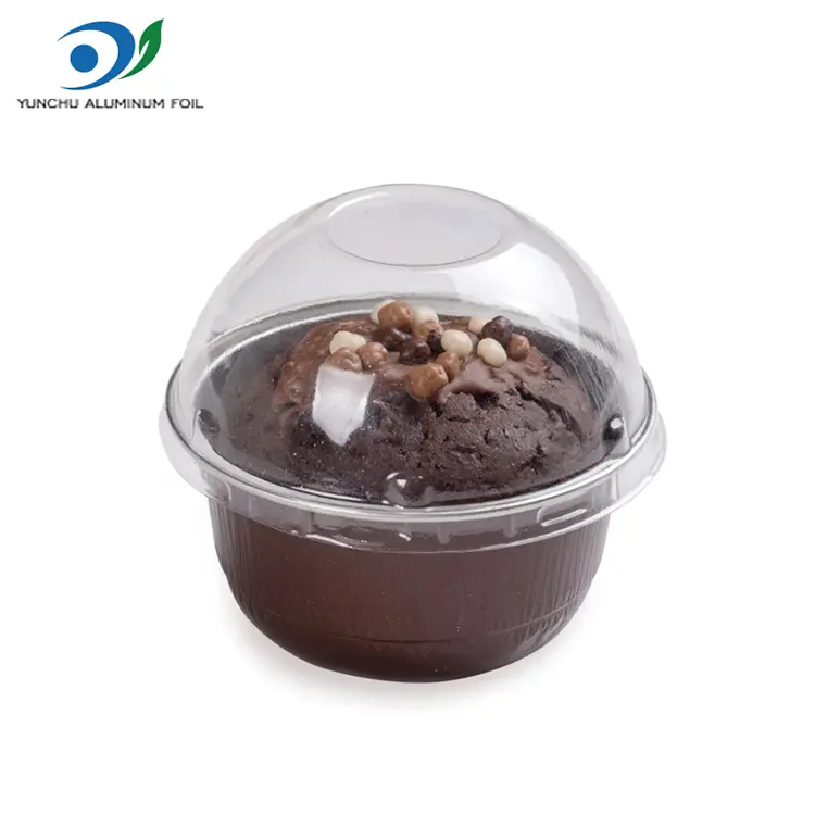 Altın Alüminyum Folyo Tatlı Bardağı –150 ml Kubbe Şekli